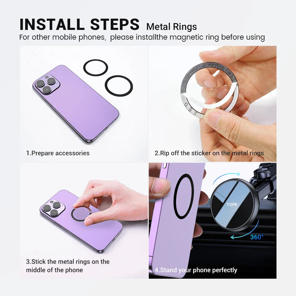 Magnetic Car Phone Holder